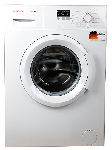 Bosch 6 kg Fully-Automatic Front Loading Washing Machine (WAB16060IN, White)