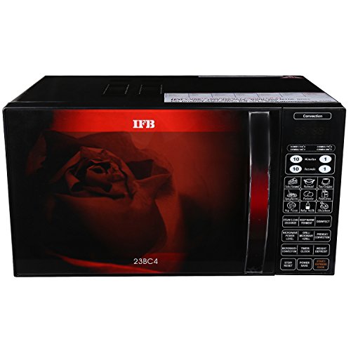 IFB 23 L Convection Microwave Oven (23BC4, Black+Floral Design)