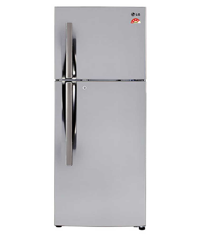 LG 260 Ltr 4 Star GL-I292RPZL Double Door Refrigerator - Shiny Steel
