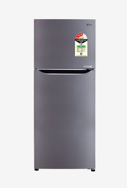 LG GL-C292SPZU 260 L Inverter 3 Star Frost Free Double Door Refrigerator (Shiny Steel)