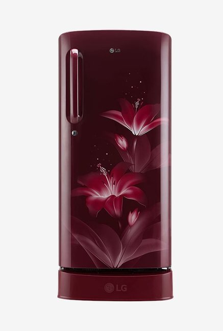 LG GL-D201ARGX 190 L Inverter 4 Star Direct Cool Single Door Refrigerator (Ruby Glow)