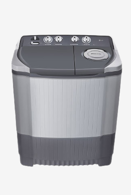 LG P7550R3FA 6.5Kg Semi Automatic Washing Machine(Dark Gray)