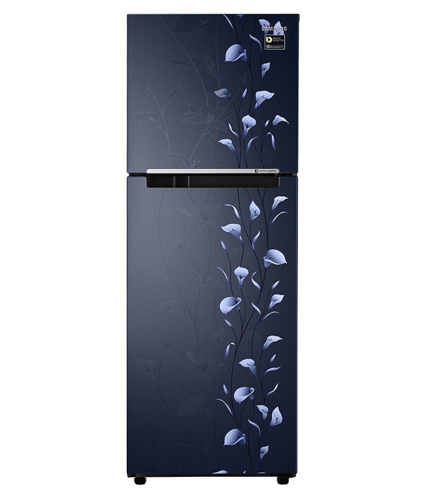 Samsung 253 Ltr 2 Star RT28M3022UZ Double Door Refrigerator - Blue