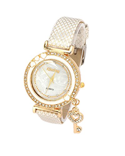 Young & Forever Analogue White Dial Women's & Girl's Watch (B55164-New)