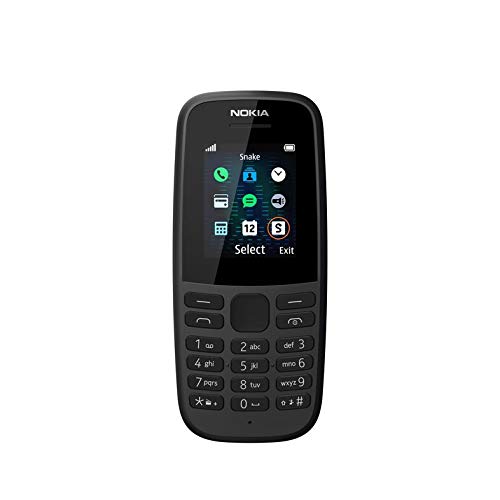 Nokia 105 2019 (Single SIM, Black)