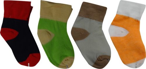 AD & AV Baby Boys & Baby Girls Self Design Ankle Length Socks(Pack of 4)
