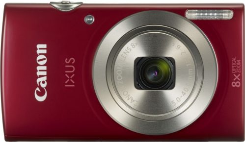 Canon IXUS 185 Point and Shoot Camera(20 MP, 8x Optical Zoom, 8x Digital Zoom, Red)