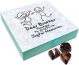 Chocholik Rakhi Gift – Hey Brother Thank You For Joyful Memories Chocolate Box For Brother / Sister – 9pc Truffles (108 g)
