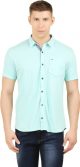 DESIGN CLASSIC Men Embroidered Casual Spread Shirt