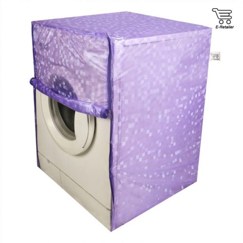 E-Retailer Washing Machine Cover(Purple)