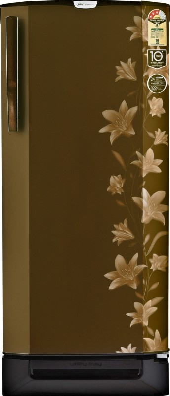 Godrej 210 L Direct Cool Single Door 3 Star Refrigerator  (Jasmine Brown, RD EDGEPRO 210 PDS 3.2)