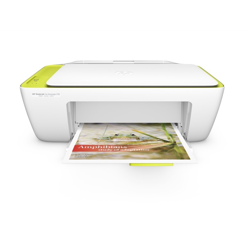 HP DeskJet Ink Advantage 2138 Multi-function Printer  (White, Ink Cartridge)