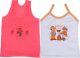 IndiWeaves Camisole Bodysuit Slip For Girls  (Red, Pack of 2)