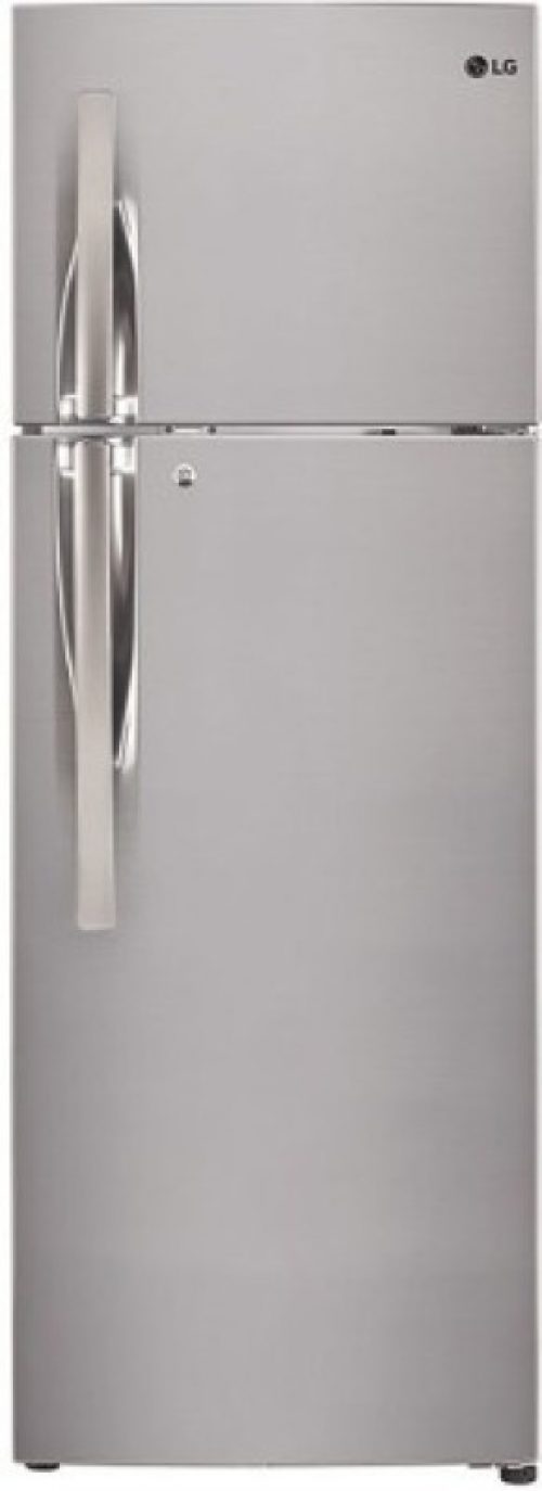 LG 260 L Frost Free Double Door 3 Star Refrigerator(Shiny Steel, GL-T292RPZU)