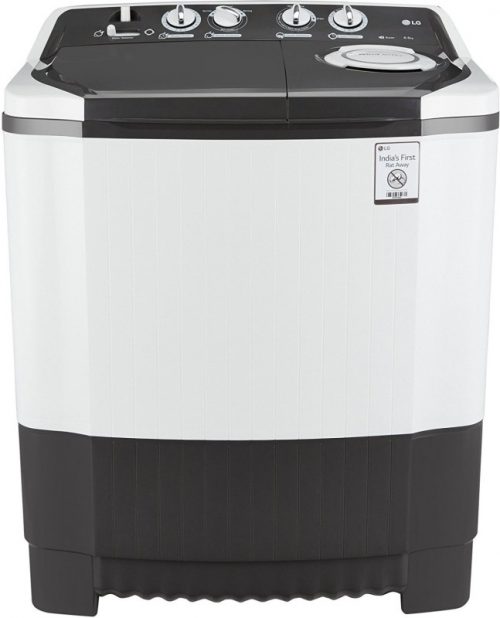 LG 6.5 kg Semi Automatic Top Load Washing Machine Grey(P7550R3FA)