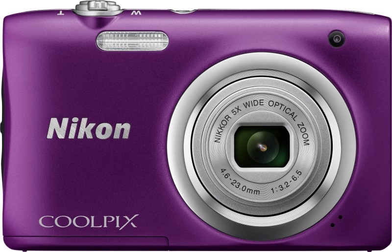 Nikon Coolpix A100 Point & Shoot Camera  (Purple)