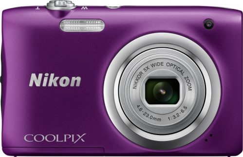 Nikon Coolpix A100 Point & Shoot Camera(Purple)