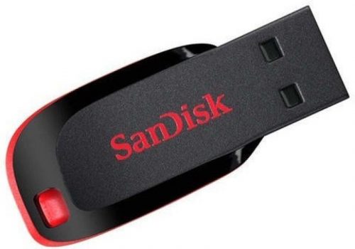 SanDisk Cruzer Blade 16 GB (RED & BLACK) 16 GB Pen Drive(Multicolor, Red, Black)