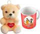 SKY TRENDS Special Raksha bandhan Gifts For Sister (Design015) Mug, Soft Toy Gift Set