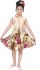 smartbazar Girls Midi/Knee Length Party Dress  (Multicolor, Sleeveless)