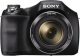 Sony Cyber-shot DSC-H300/BC E32 point & Shoot Digital camera (Black)35x optical zoom with Power charger, Memory Card & Camera Case