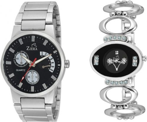 Ziera ZR2885-ZR8001 Special dezined collection Silver Watch - For Men & Women